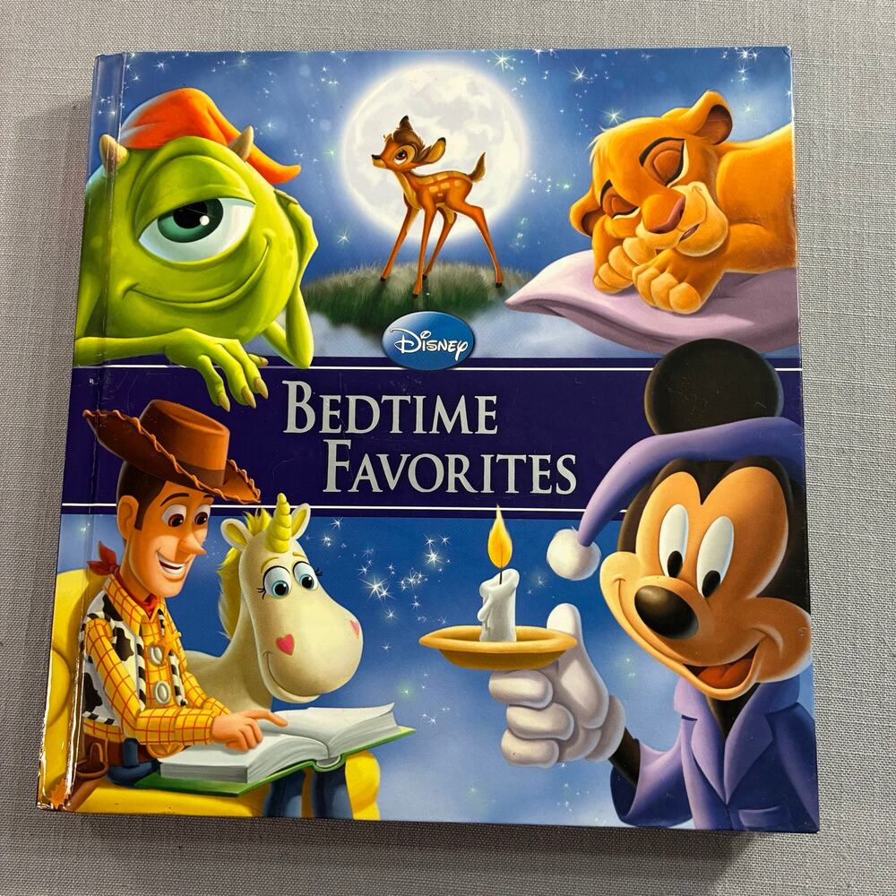 Disney Bedtime Favorites Storybook Collection Hardcover Mickey Toy Story Cars